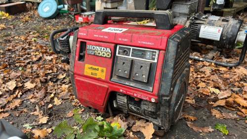 Honda EX 1000 petrol generator, good starter