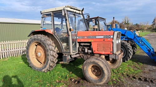 Massey Ferguson 390 2wd tractor, H399 VHH