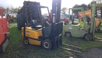 Jungheinrich modle - GLP 16AF gas yard forklift with side shift