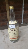Large Bells old whisky bottle