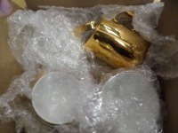 Royal Worcester gold lustre ware