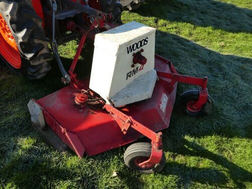 Kubota tractor B2150D finishing mower