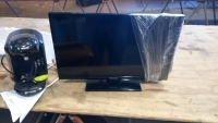 Bosch Tassimo Vivy 2 coffee machine, Panasonic 24" TX 26C 300B portable TV with remote