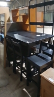 Ikea Noroviken tall table and 4 chairs