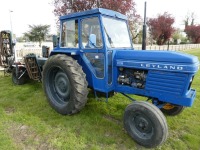 Leyland 270 tractor & Hayter 7 gang mower, all working and in good condition ready for work. Recent battery and starter motor, and mower recently serviced. NWF 183M, logbook to be applied for
