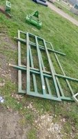 Pair of Bailey bale trailer formers