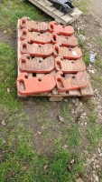 10 x Belarus tractor front weights