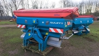 Sulky X40 Econov fertiliser spreader C/W 3200 litre hopper capacity folding cover, ISO Link (no control box's) 2015