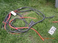 Quantity of heavy duty copper cable starter motor leads