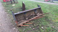 Muck fork to suit tractor, Euro brackets