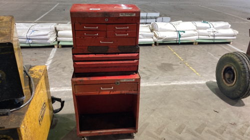 Workshop roll cab tool box