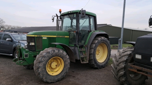 John Deere 6810 tractor c/w TLS, 40kph, Powerquad, Y69 VRH