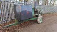 Irrigation pump with diesel tank, John Deere engine