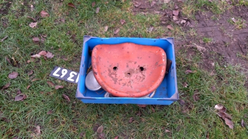 Tractor seat and plough light spares