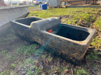Plastic water trough