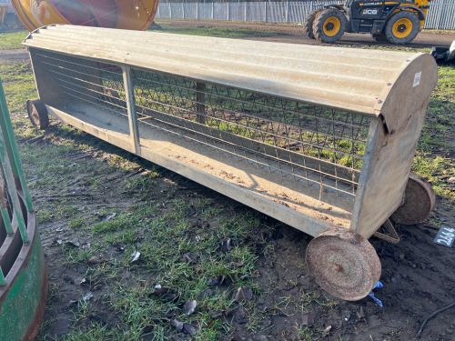 Sheep hay rack