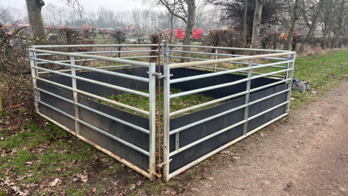 4 x Ritchie 10ft gates with pins, part stockboarded
