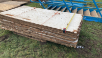 Quantity of pearlboard insulating boards