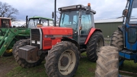 Massey Ferguson 3085 4 wheel drive tractor, new spools, new clutch 1200 hours ago, 12500 hours