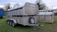 Graham Edwards 14ft power deck livestock trailer