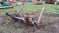 Lawrence Edwards bale squeeze, JCB Q-fit brackets