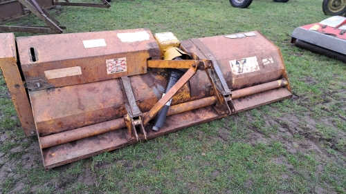 Turner flail mower 2.35m cut, working order
