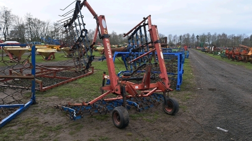 Opico 6m grass harrows