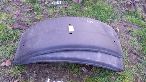 Pair of original John Deere tractor mudguards