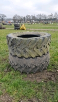 2 x 540/65R30 tyres, Hi-speed. Taken off Fastrac 3230