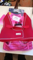 2 x new Doodlebone airmesh snappy dog harness, size S