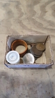 Coins, cartwheel pennies, threepenny bits etc