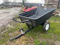 2-wheel lawn tractor trailer, as new