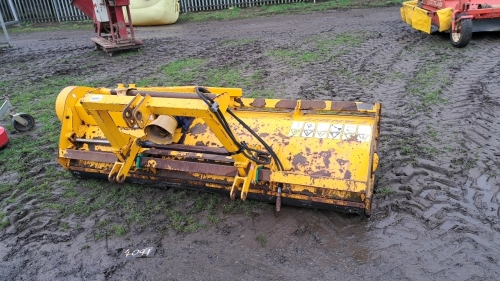 Bomford Bandit B2250 rear mounted flail mower, hydraulic side shift and PTO