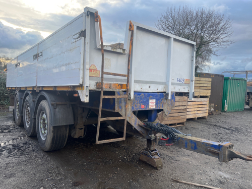 20ft tri-axle drawbar trailer