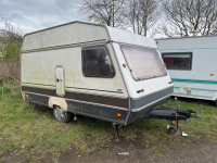 ABI Marauder caravan, unfinished project. 4.04m long, 2.19m wide, 4 berth. Refurbished interior, been used as a spare bedroom, dry and damp free interior