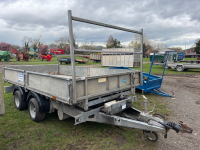 Ifor Williams TT126G 3.5T tipping trailer with electric remote, hitch lock and keys, 2016