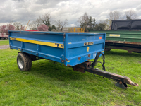 Fleming TR4 single axle tipping trailer