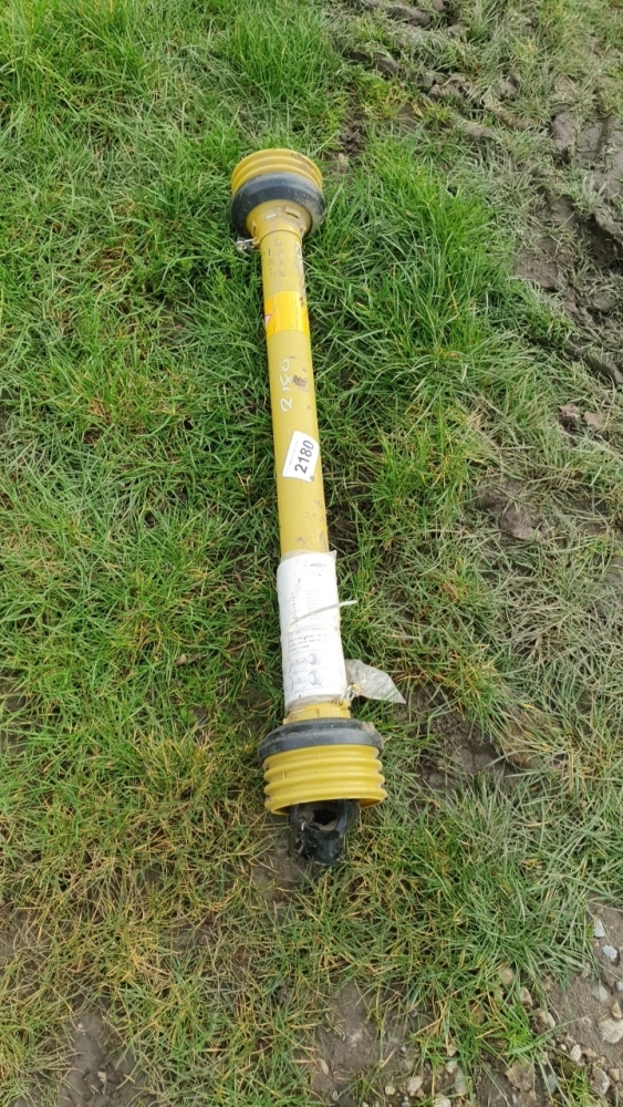 PTO shaft, as new York Machinery Sale (hedgers, buckets, livestock