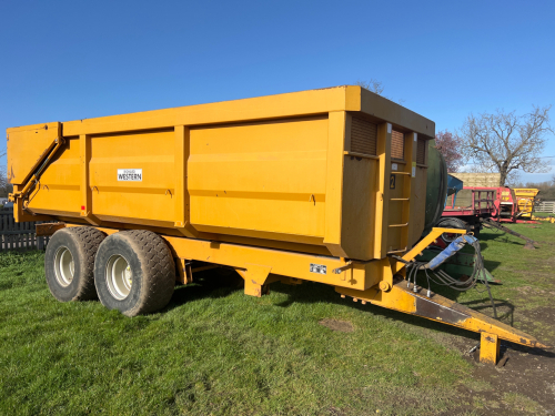 Richard Western 14T grain trailer, 2002