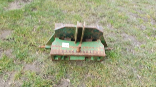 John Deere tombstone with 3 point linkage