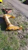 McConnel hedgecutter mounting frame for axle brackets