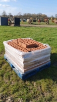 300 x new red building bricks