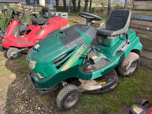 Hayter sit on lawn mower sale