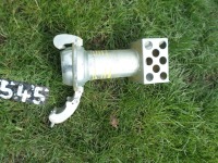 4" tanker hose filter head, new fitting