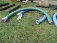 2 x new 6" double ended hoses