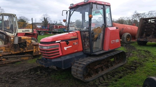 Yanmar CT55 rubber track tractor