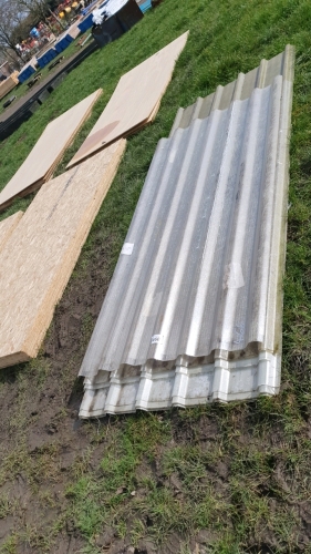Quantity of box profile roof lights