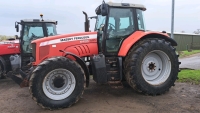 Massey Ferguson 6495 Dyna 6 tractor, 6950 hours, 50k, 1 farm owner from new, V5 in office FN08 AUC
