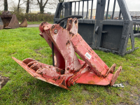 Heavy duty 3 point linkage tipping A-frame