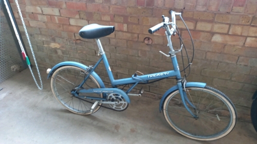 Triumph folding bike